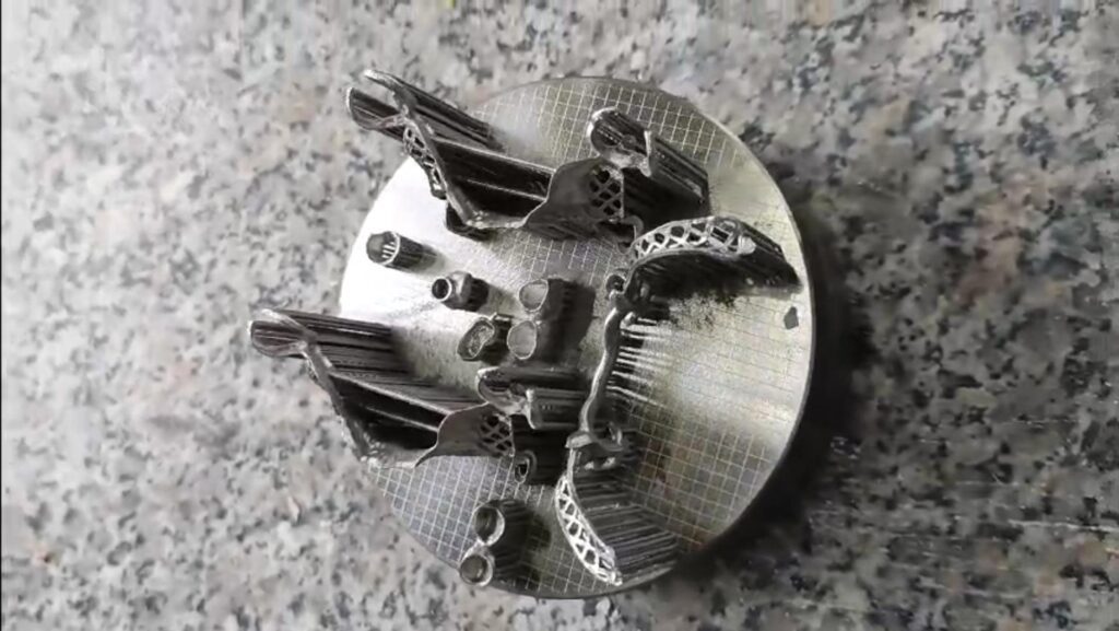 Metal 3d stampa tecnica laser melting